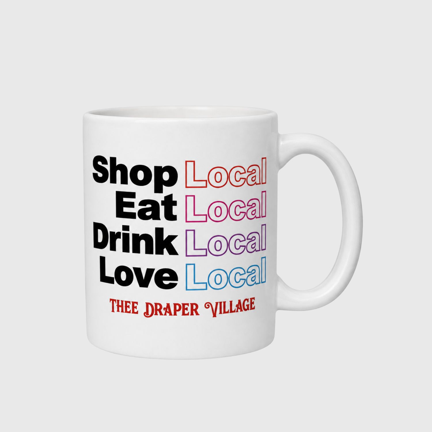 Shop Local: Thee Draper Village - Mug