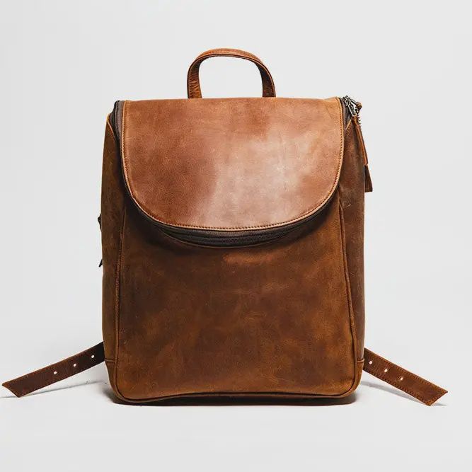 Student Leather Backpack Hides