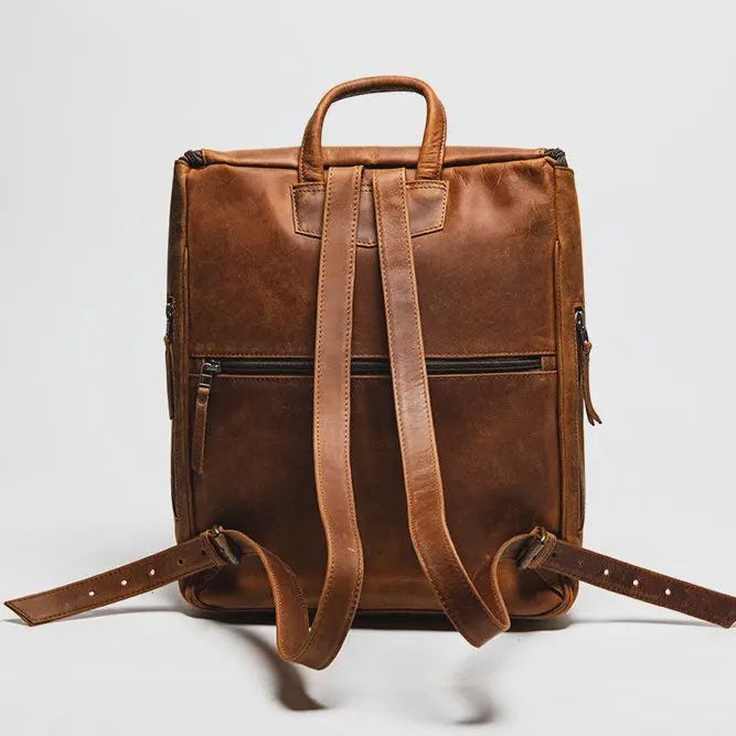 Student Leather Backpack Hides