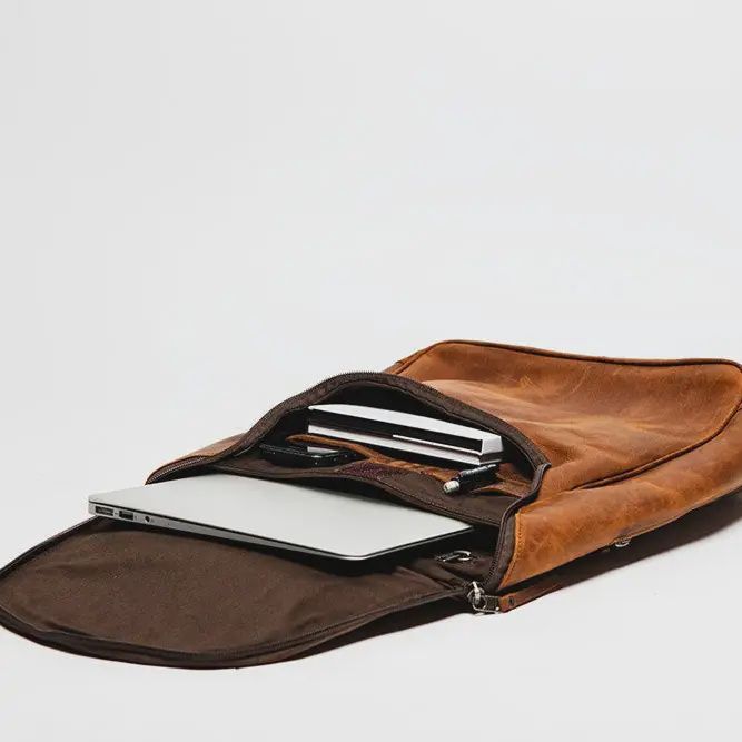 Student Leather Backpack Hides