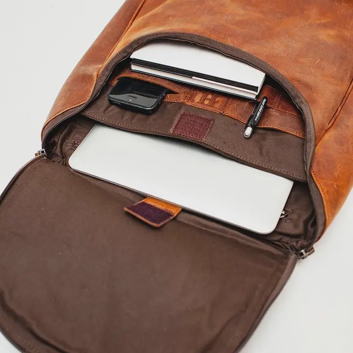 Student Leather Backpack Hides