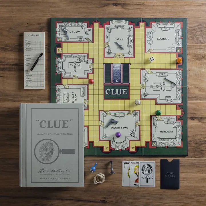 Vintage Bookshelf Edition Board Games