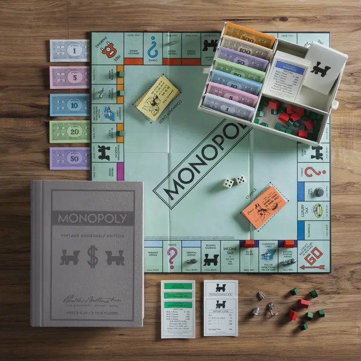 Vintage Bookshelf Edition Board Games