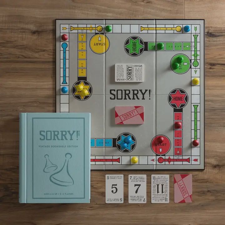 Vintage Bookshelf Edition Board Games
