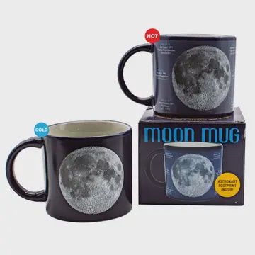 Moon Heat-Changing Coffee Mug