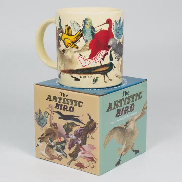 Artistic Bird Mug