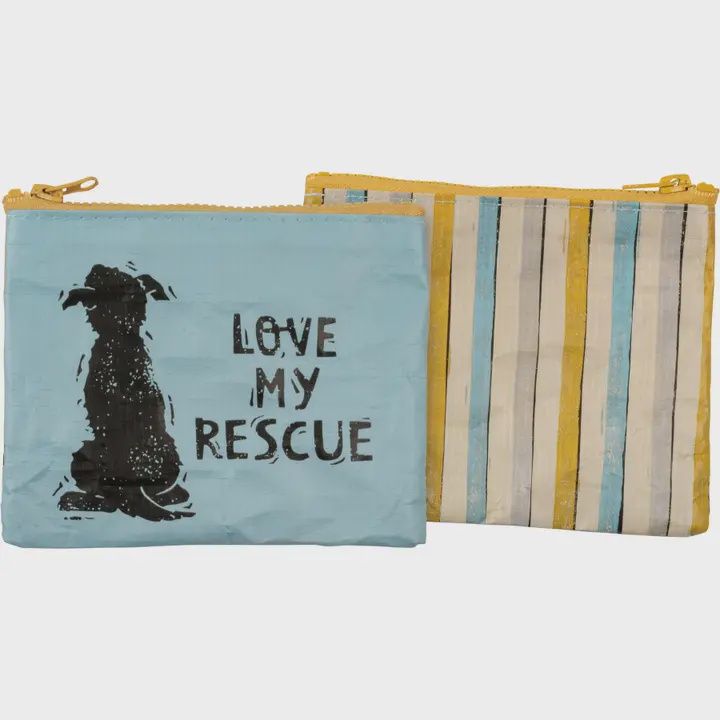 Love My Rescue Zipper Wallet