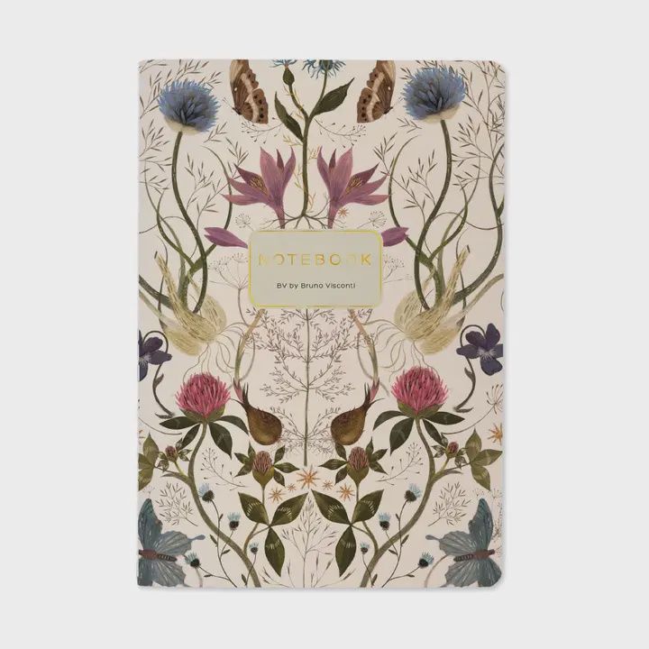 Symmetrical Flora Notebook