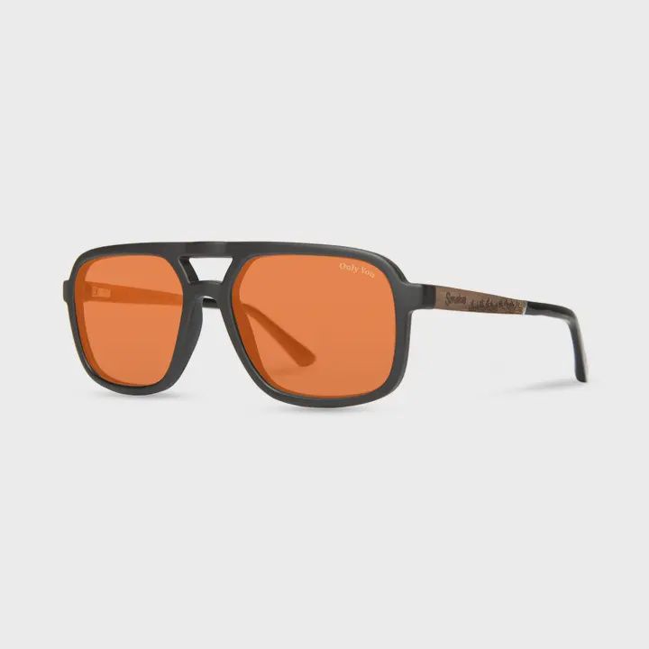 Smokey Bear X Camp Glacier Sunglasses - Matte Black