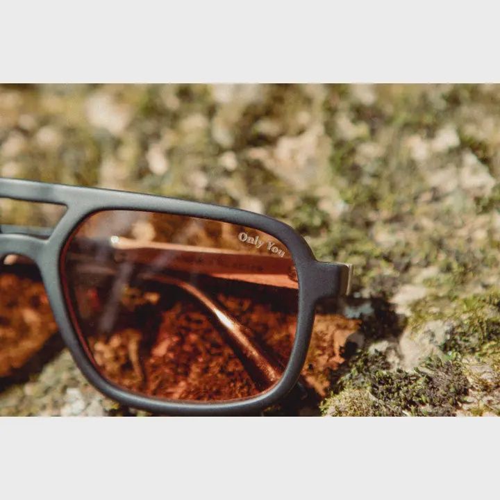 Smokey Bear X Camp Glacier Sunglasses - Matte Black