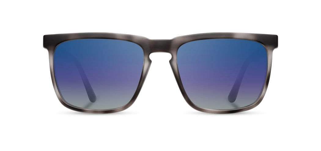 Ridge Sunglasses - Polarized Blue Matte Pearl Grey