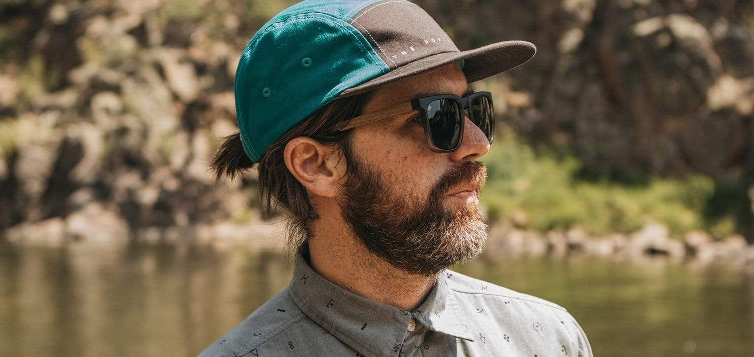 Ridge Sunglasses - Polarized Blue Matte Pearl Grey