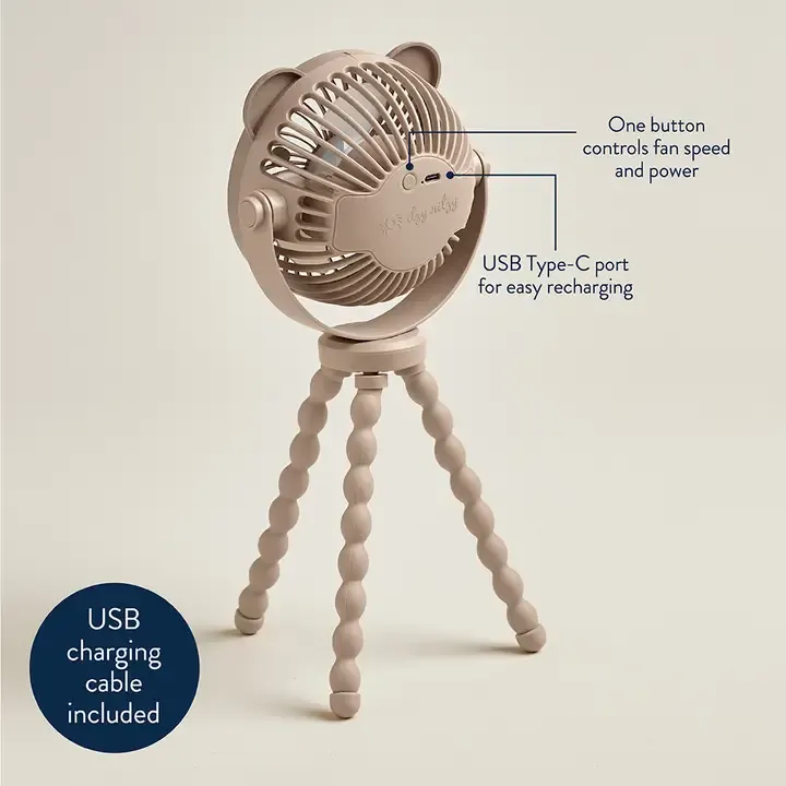 Itzy Breeze 3-Speed Stroller Fan