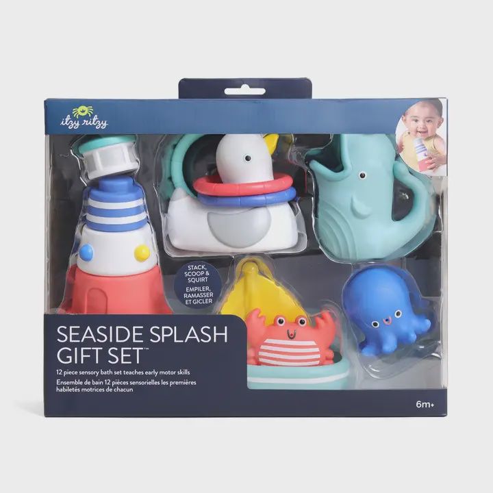 Seaside Splash Gift Set - Bath + Water Toy