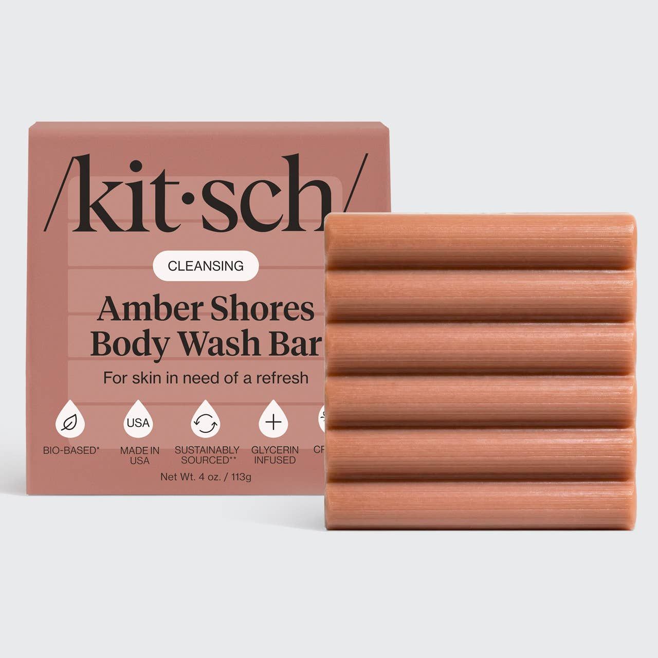 Body Wash Bar, Scents: Amber Shores