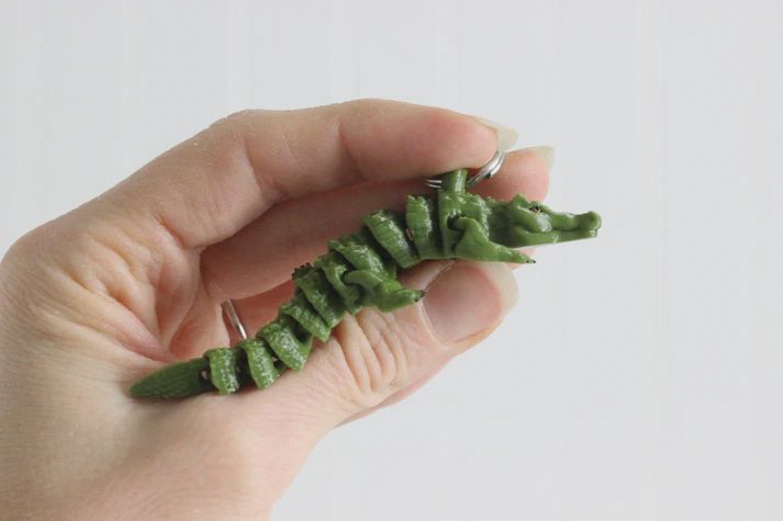 Alligator Keychain
