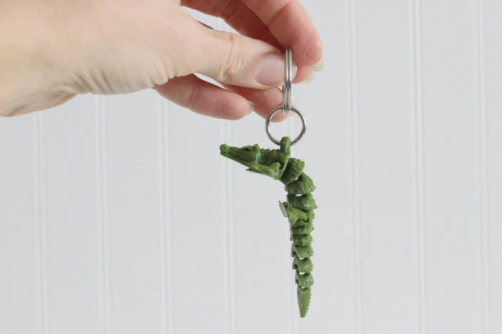 Alligator Keychain