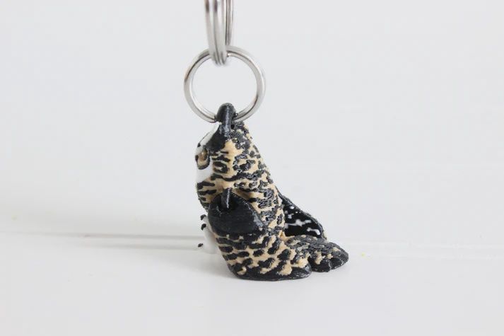 Great Horned Owl Keychain
