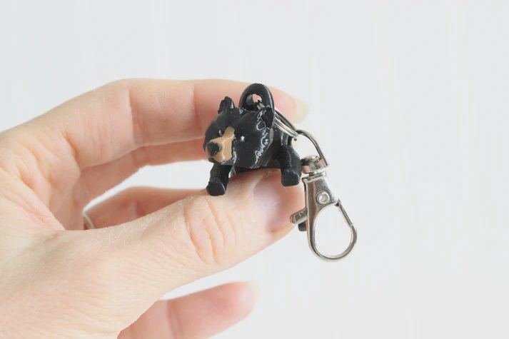Black Bear Keychain