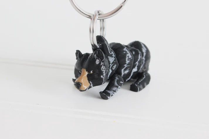 Black Bear Keychain