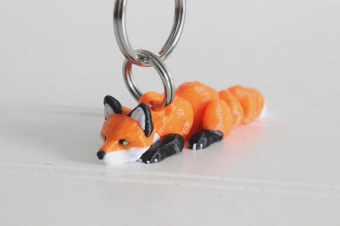 Fox Keychain