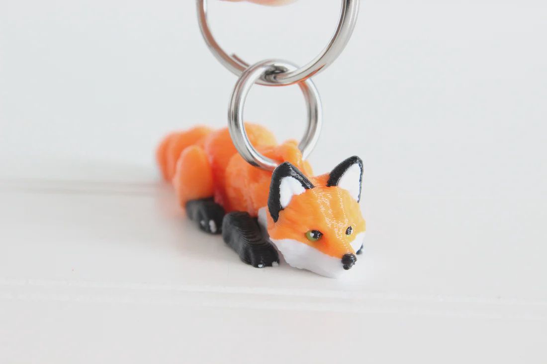 Fox Keychain