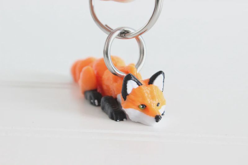 Fox Keychain