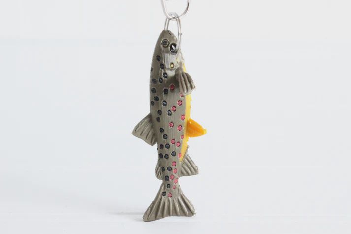 Brown Trout Keychain
