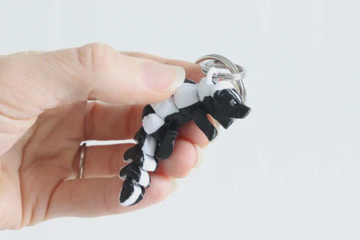Skunk Keychain