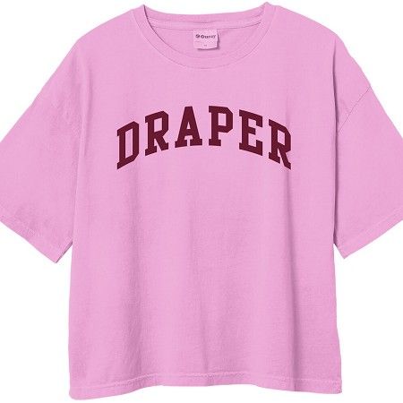 Draper Tee Shirt, Color: Flamingo, Size: Small