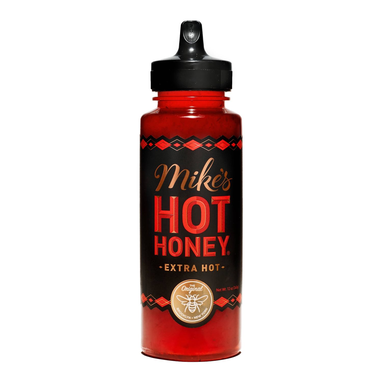 Mike's Hot Honey | Extra Hot | 6-pk | 12oz | Squeeze Bottle