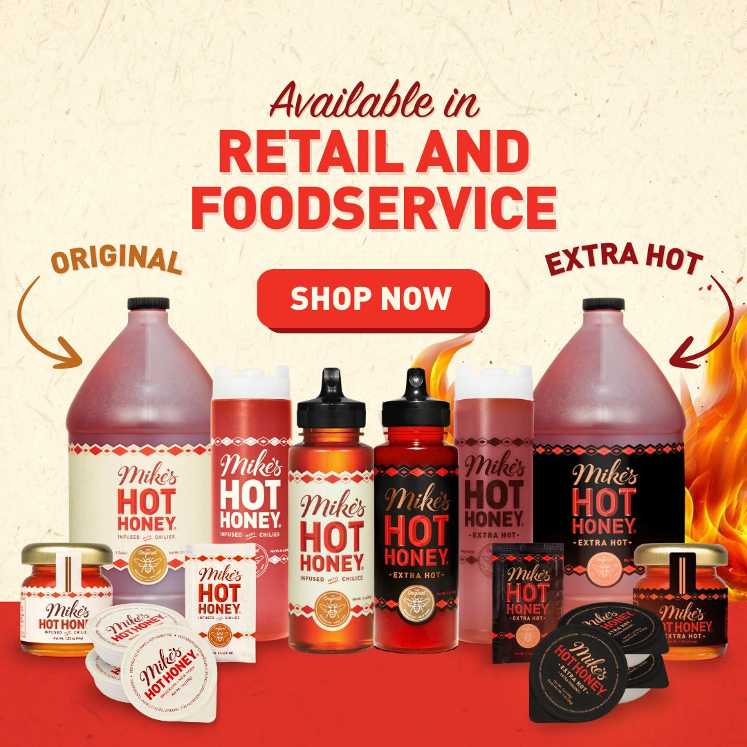 Mike's Hot Honey | Extra Hot | 6-pk | 12oz | Squeeze Bottle