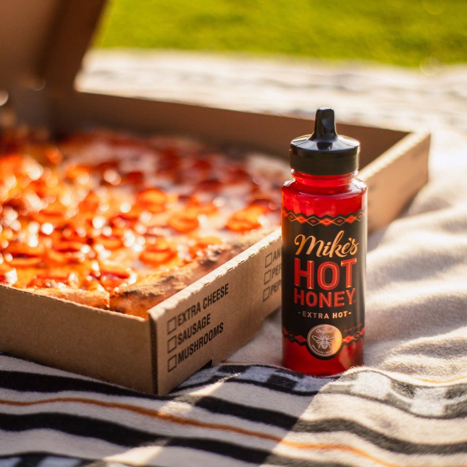 Mike's Hot Honey | Extra Hot | 6-pk | 12oz | Squeeze Bottle