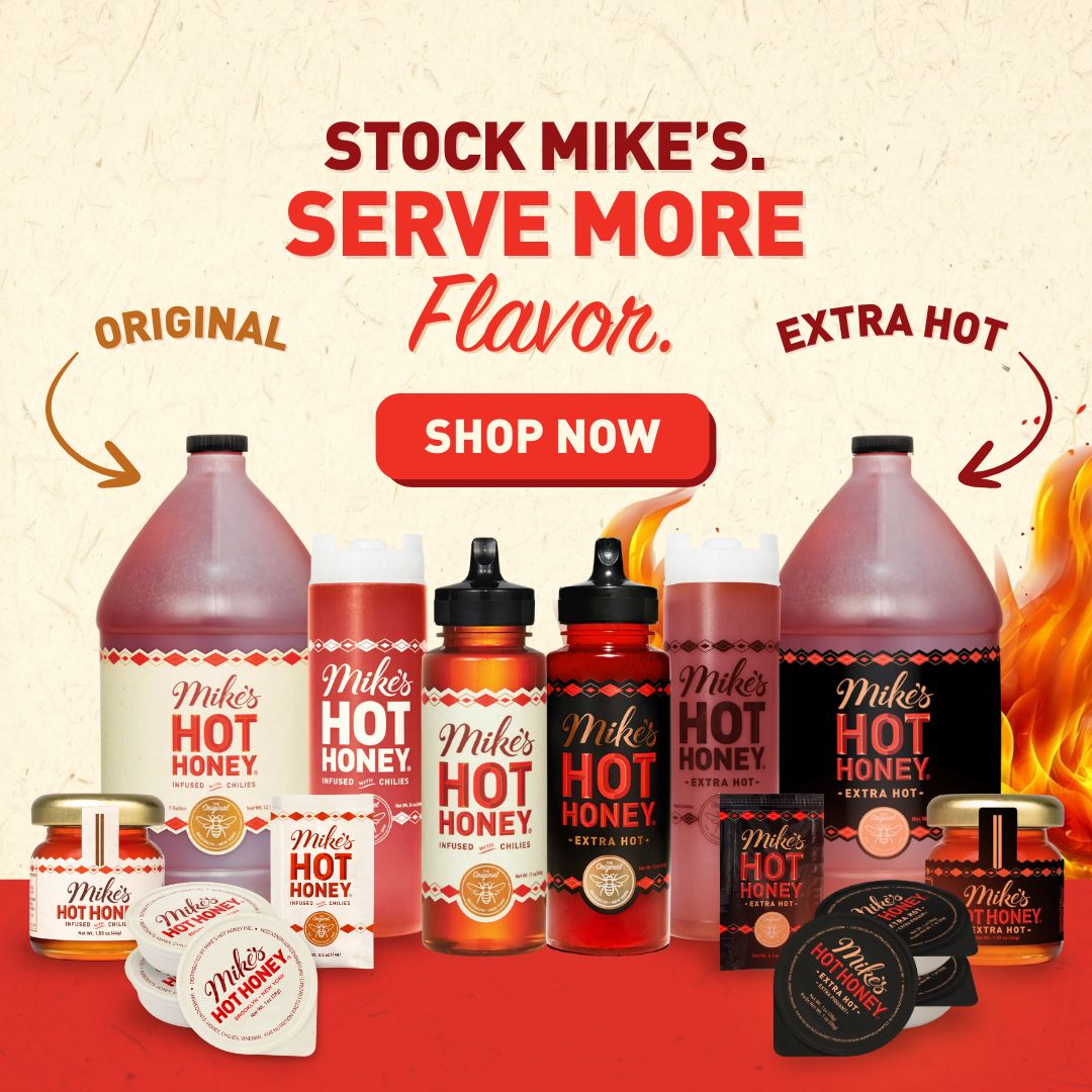 Mike's Hot Honey | Original | Chef's Bottle | 4 x 24 oz