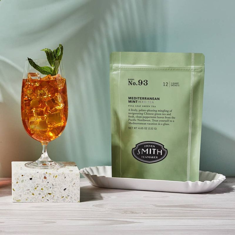 Mediterranean Mint Iced Tea