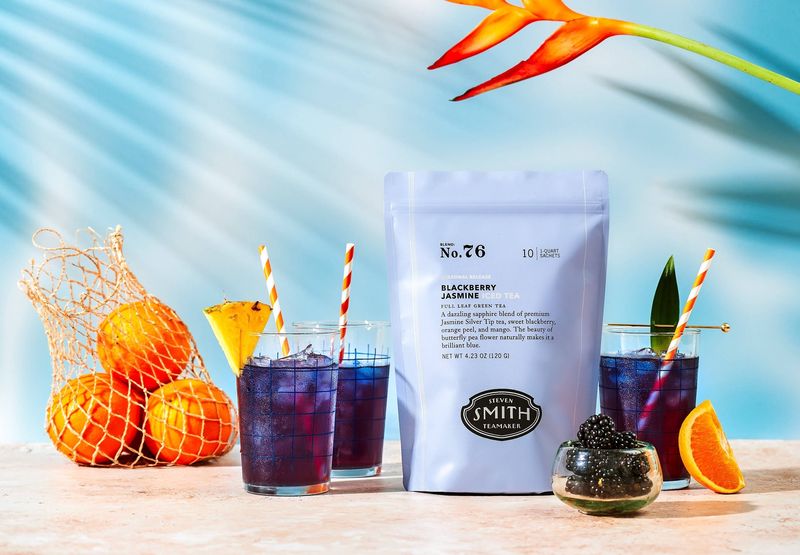 Blackberry Jasmine Iced Tea