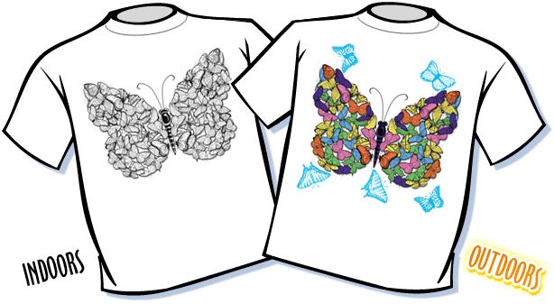 Butterfly Wings C/C Front All-Over