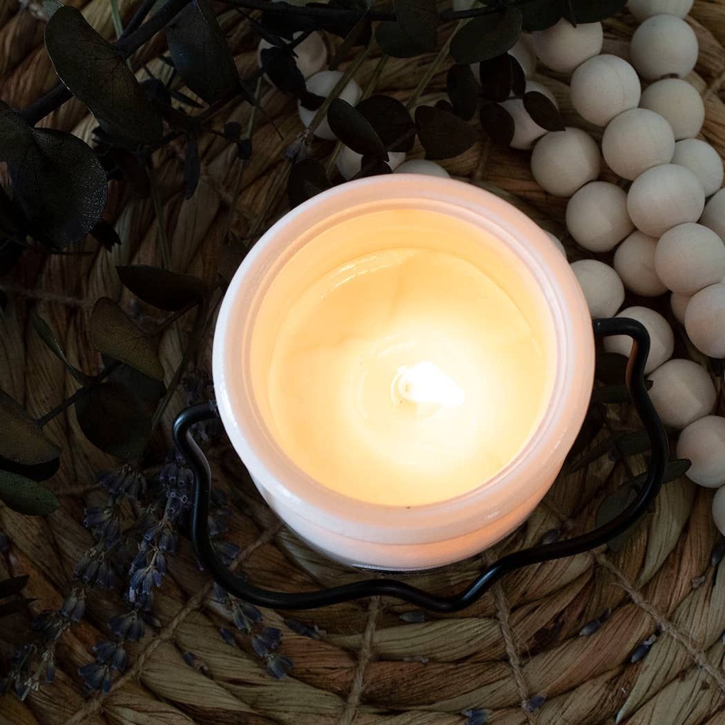 5 oz Cream Jar Candle: Jasmine &amp; Honeysuckle