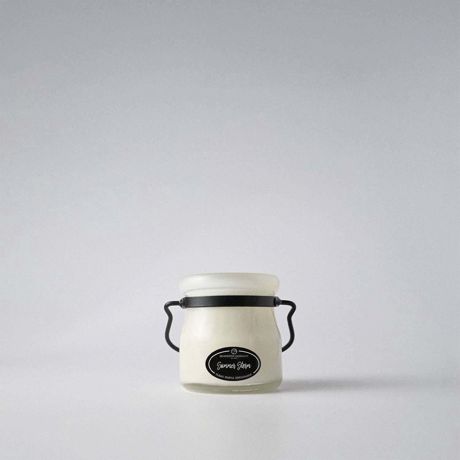 5 oz Cream Jar Candle: Summer Storm
