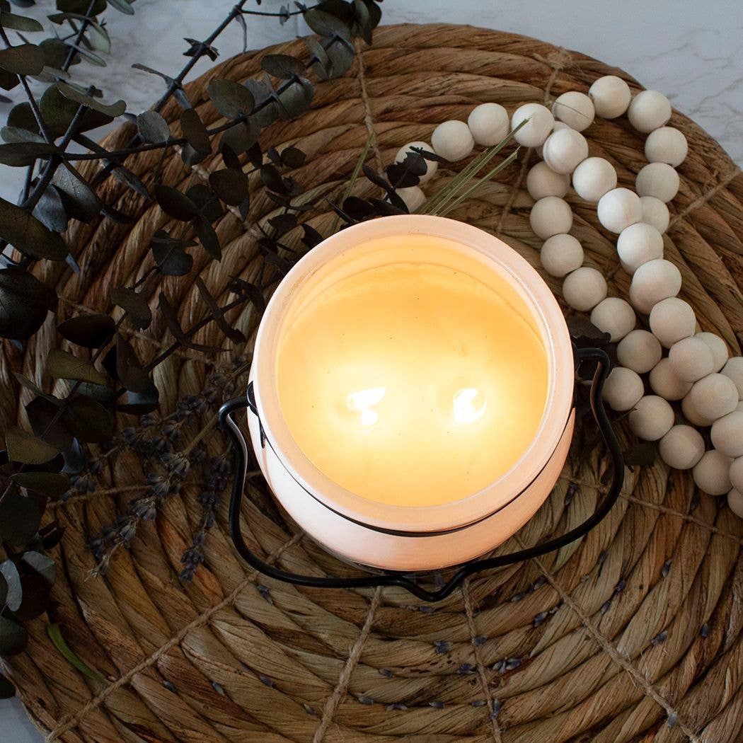 16 oz Butter Jar Candle: White Driftwood &amp; Coconut