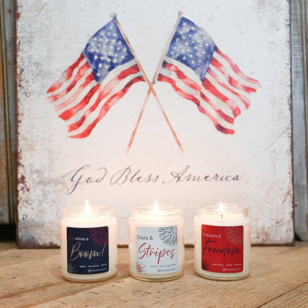Red, White &amp; Boom! | 7 oz Classic Candle | 4th of July