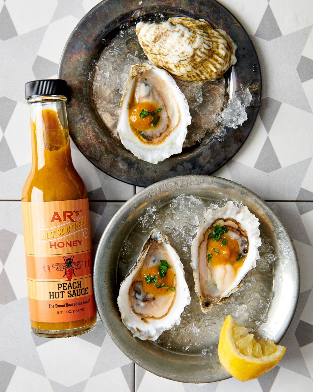 AR's Hot Southern Honey Peach Hot Sauce
