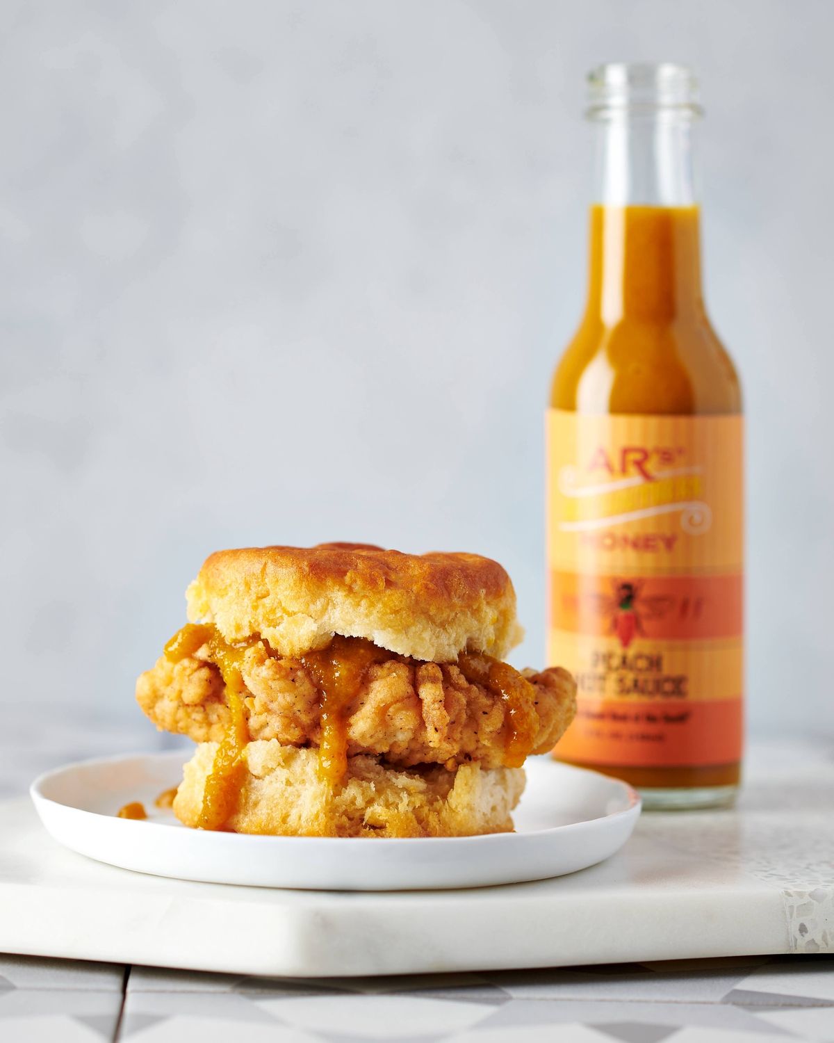 AR's Hot Southern Honey Peach Hot Sauce
