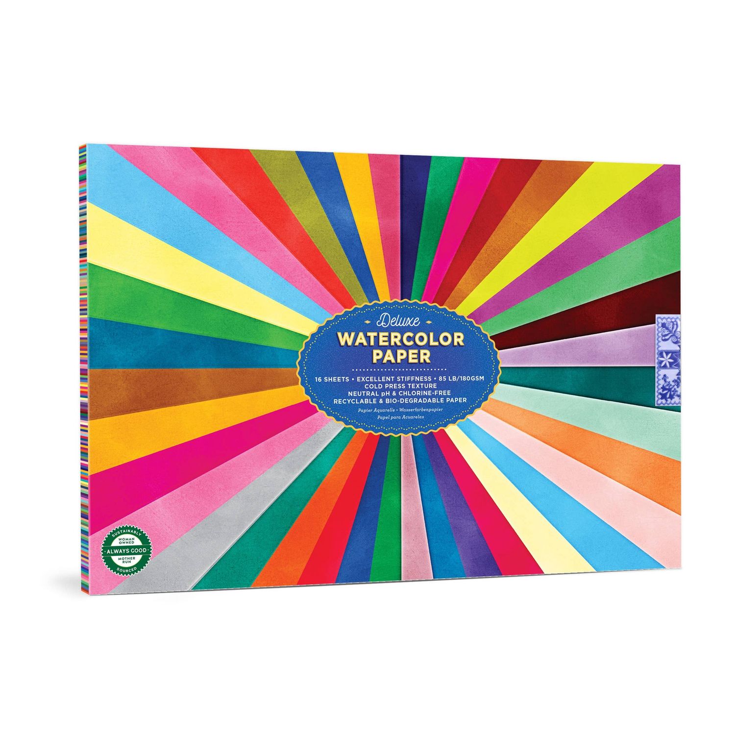 Rainbow Cold Press Watercolor Pad