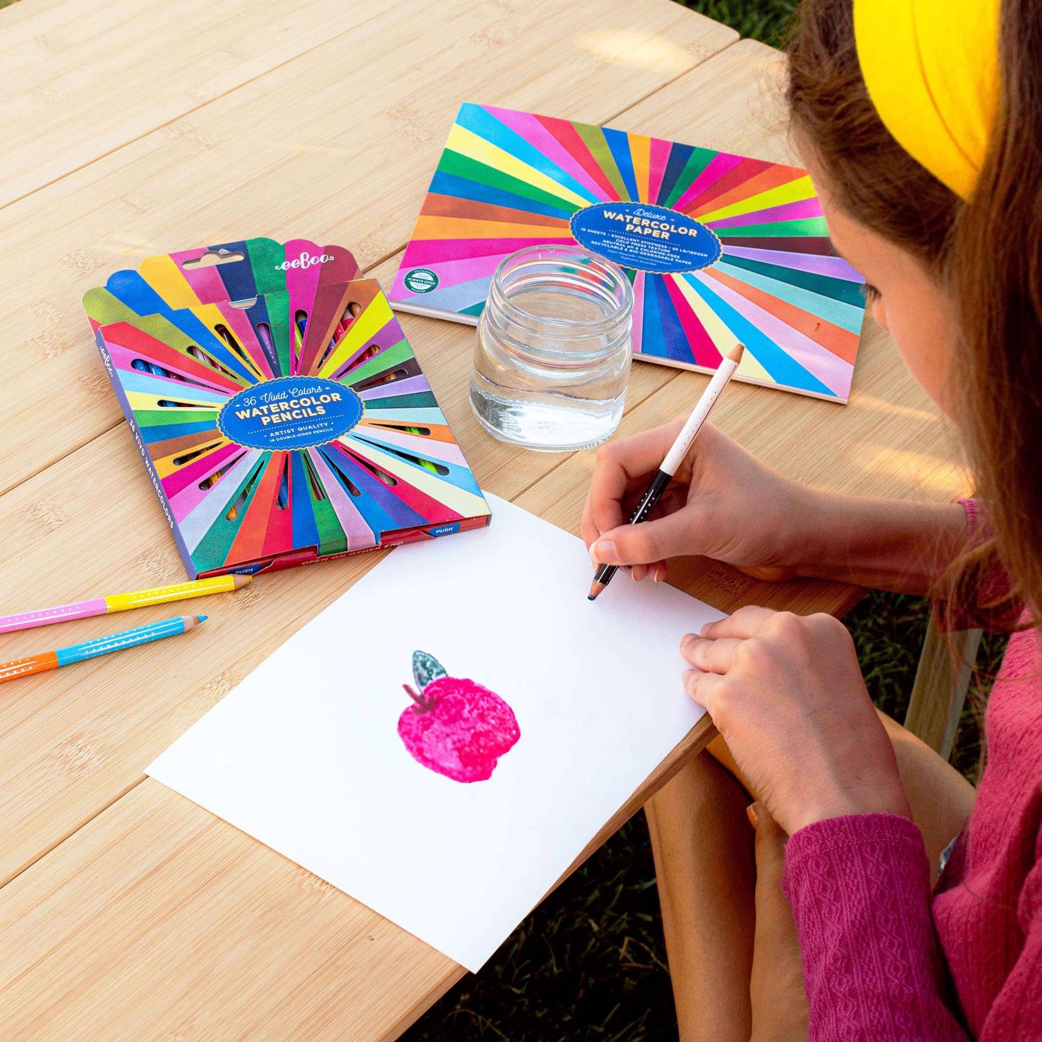 Rainbow Cold Press Watercolor Pad