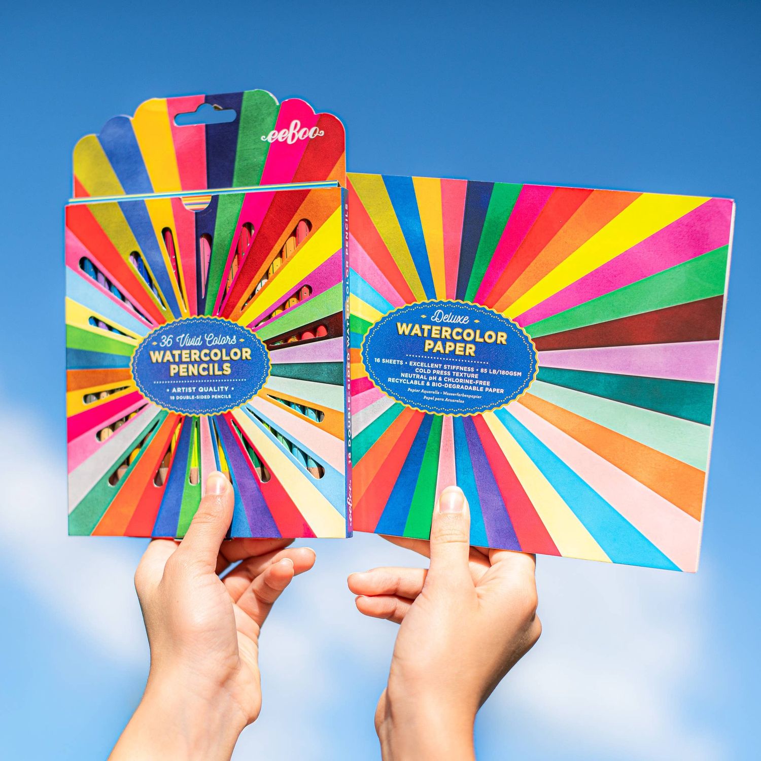 Rainbow Cold Press Watercolor Pad