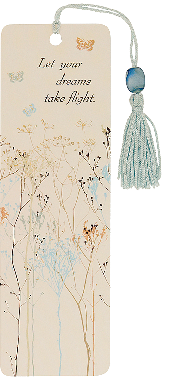 Butterflies Beaded Bookmark