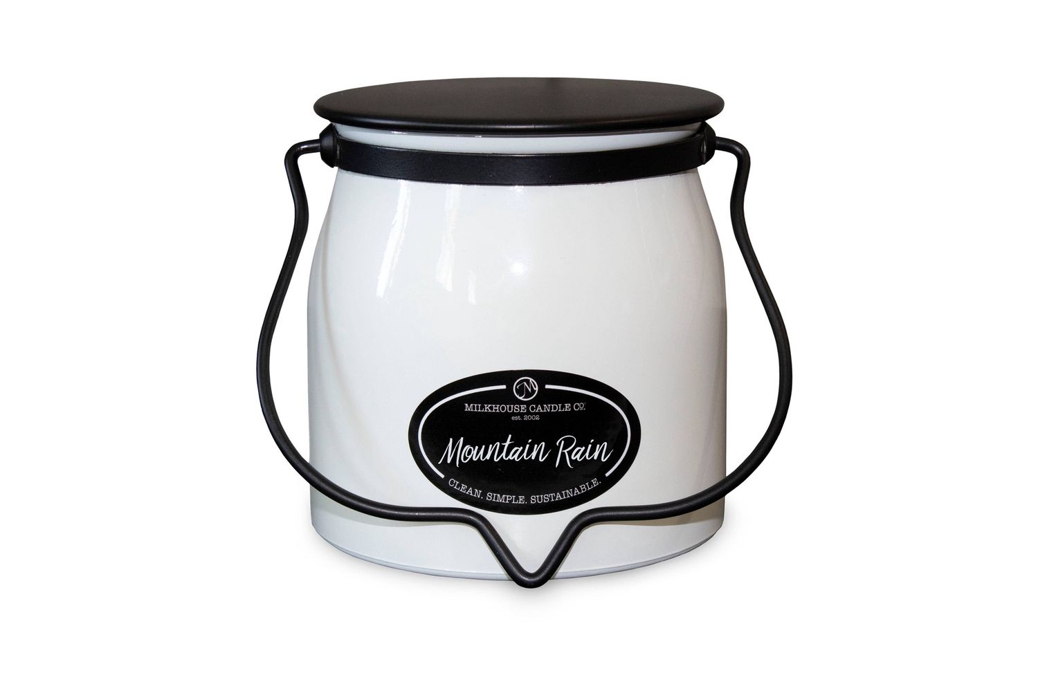 16 oz Butter Jar Candle: Mountain Rain