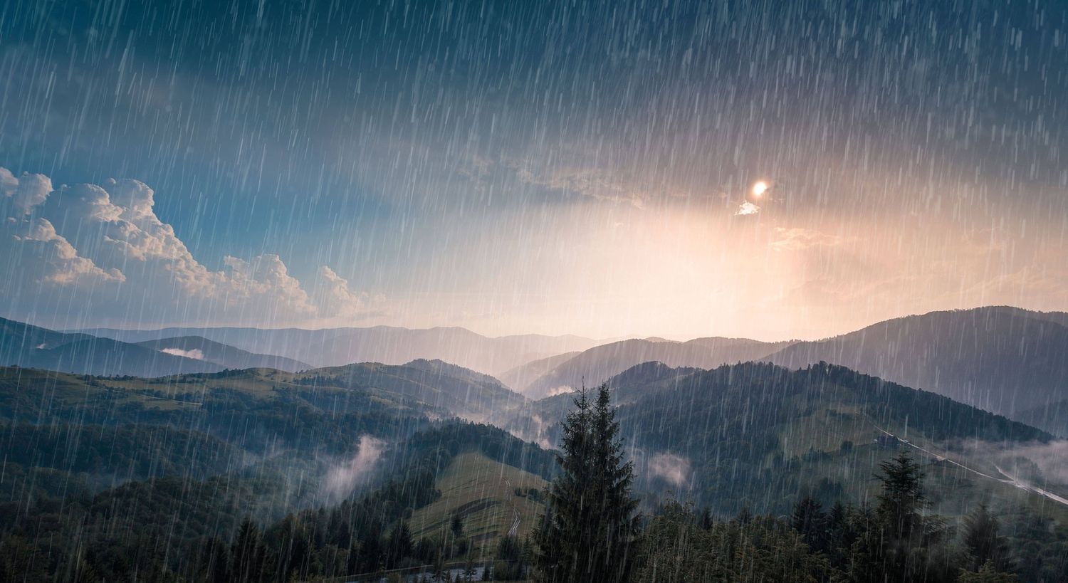 16 oz Butter Jar Candle: Mountain Rain