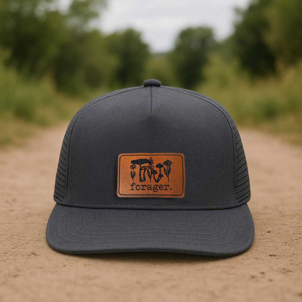 Forager Kids Trucker Hat, Color: Charcoal Gray